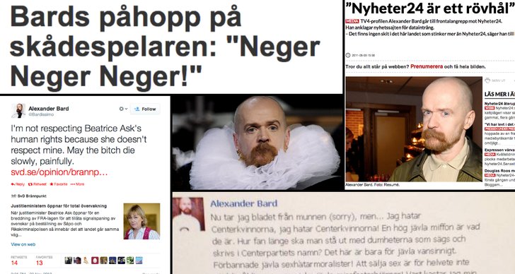 Alexander Bard, Centerpartiet, Richard Sseruwagi, Idol, Jenny Strömstedt, Elitlistan, Nyheter24, Lista